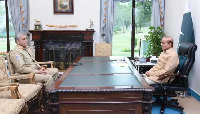 PM Shehbaz COAS