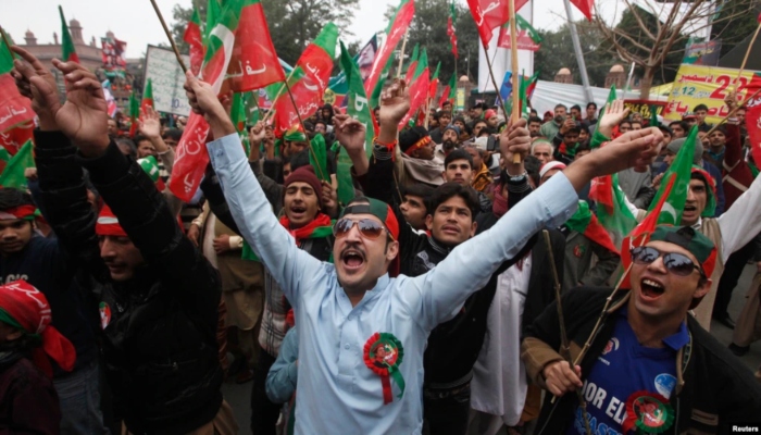 PTI ECP protests