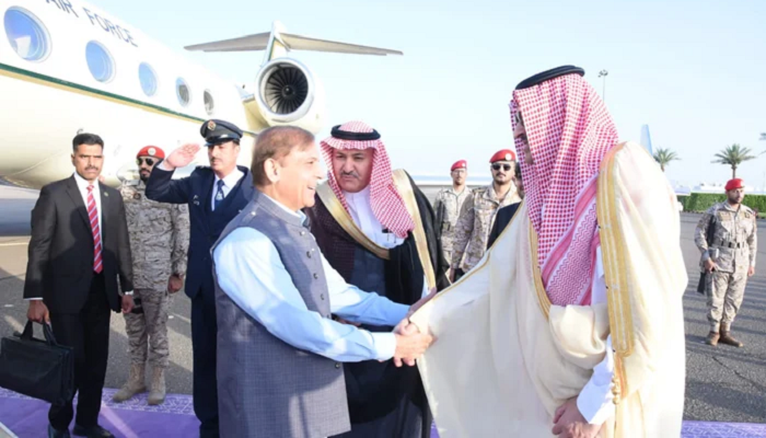 PM Shehbaz Saudi's visit