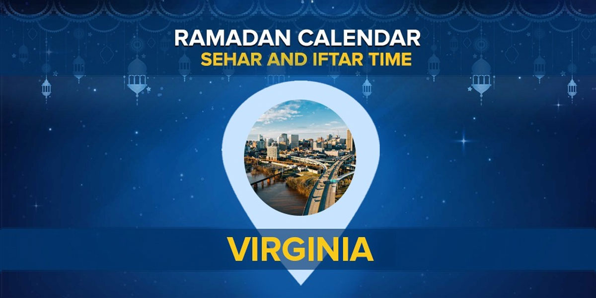Virginia Ramadan Calendar 2022