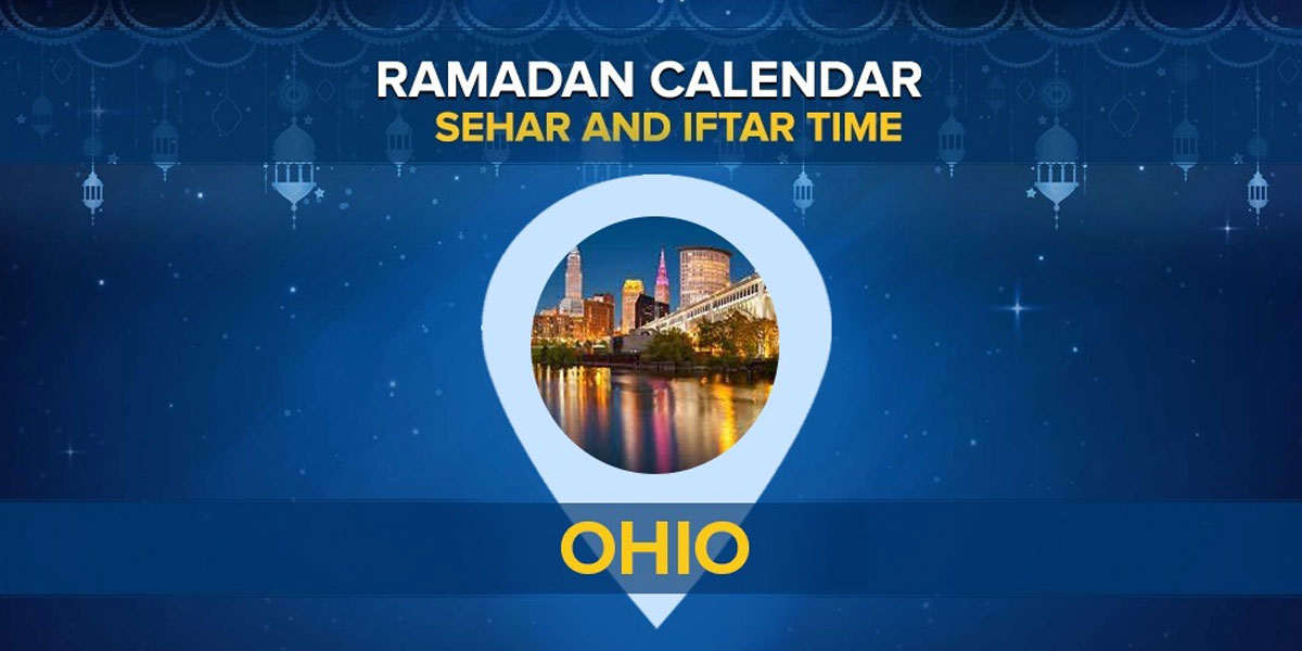 Ohio Ramadan timing 2022