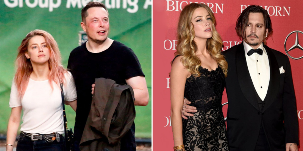 johnny depp elon musk amber heard