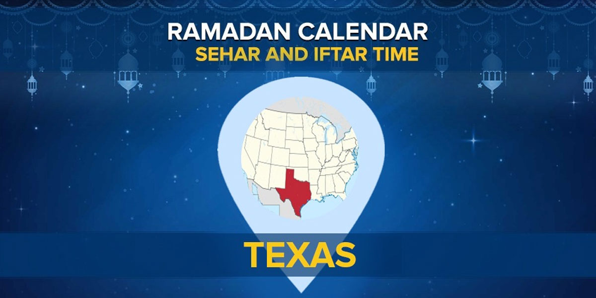 Texas Ramadan Timings 2022