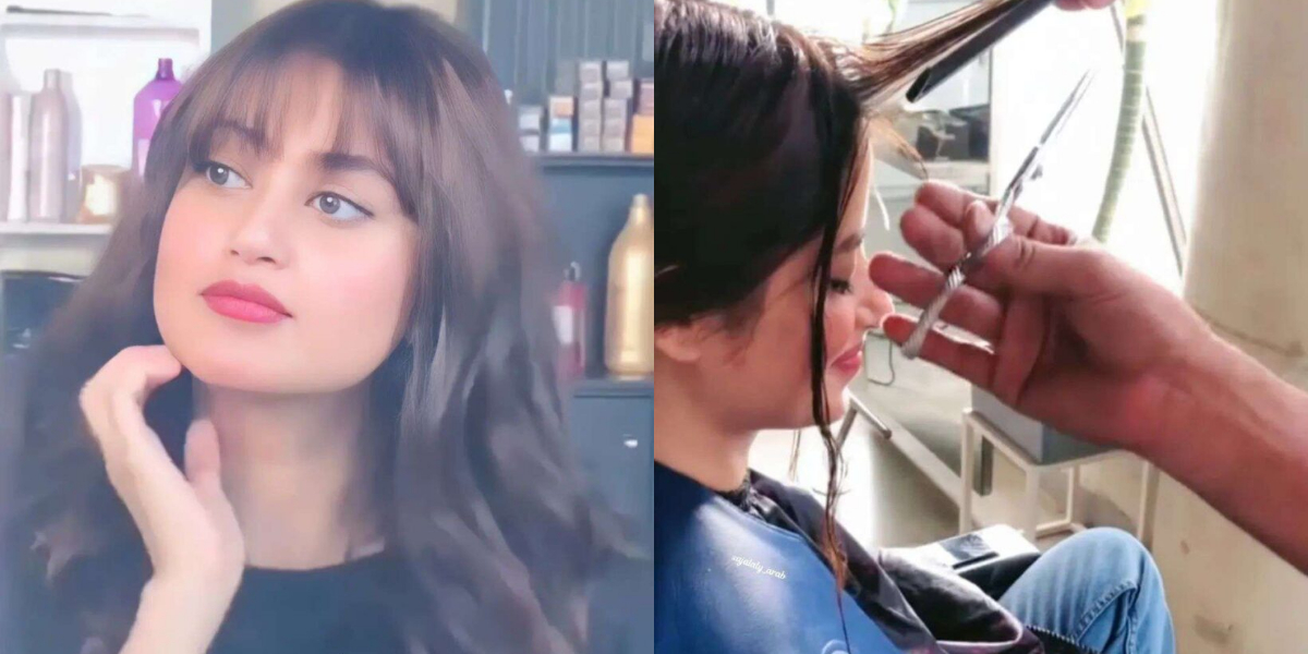 Sajal Aly's cute haircut video leaves fans in awe 