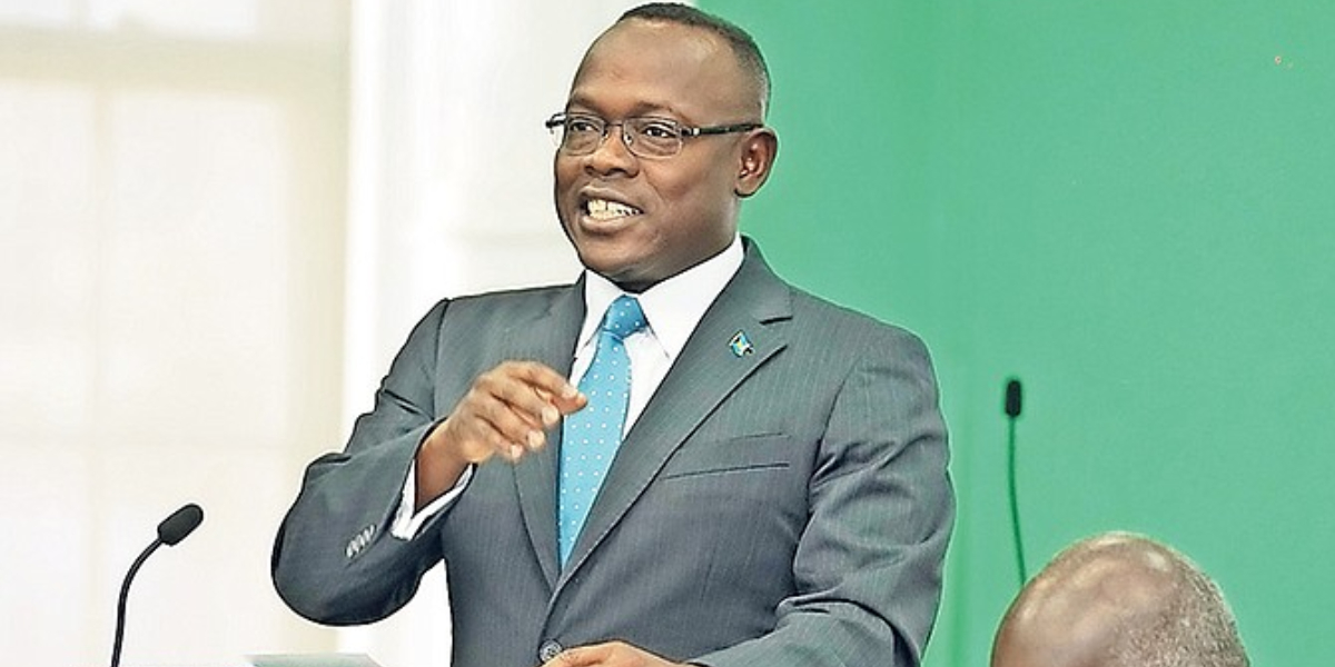 Bahamas Acting Prime Minister Chester Cooper