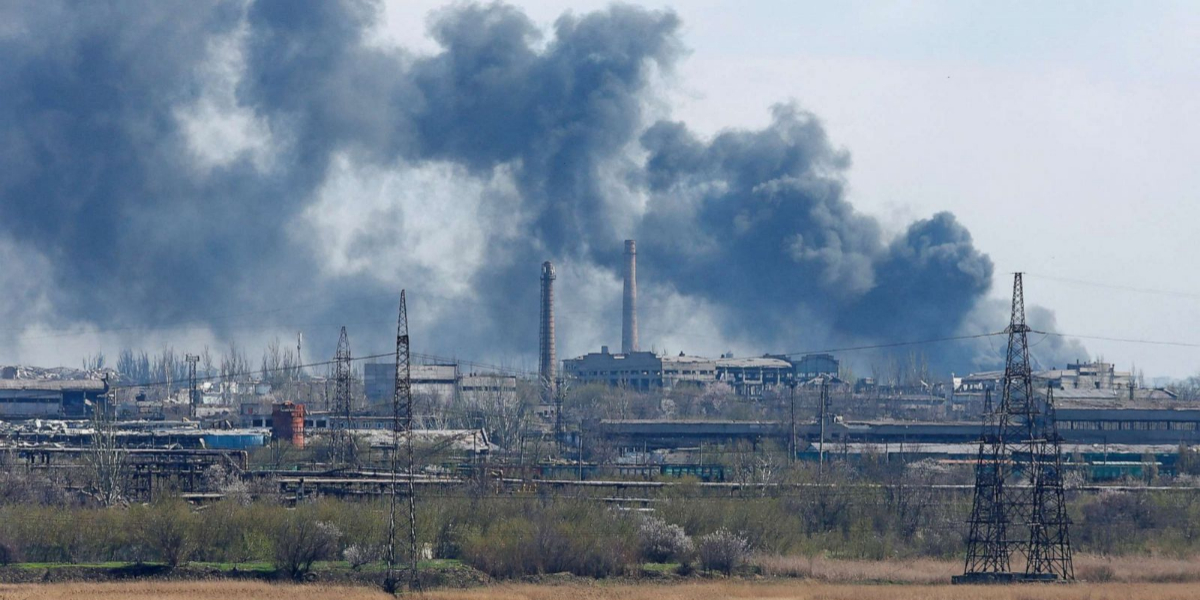 Russians again attack on Azovstal plant afterwards UN convoy leaves