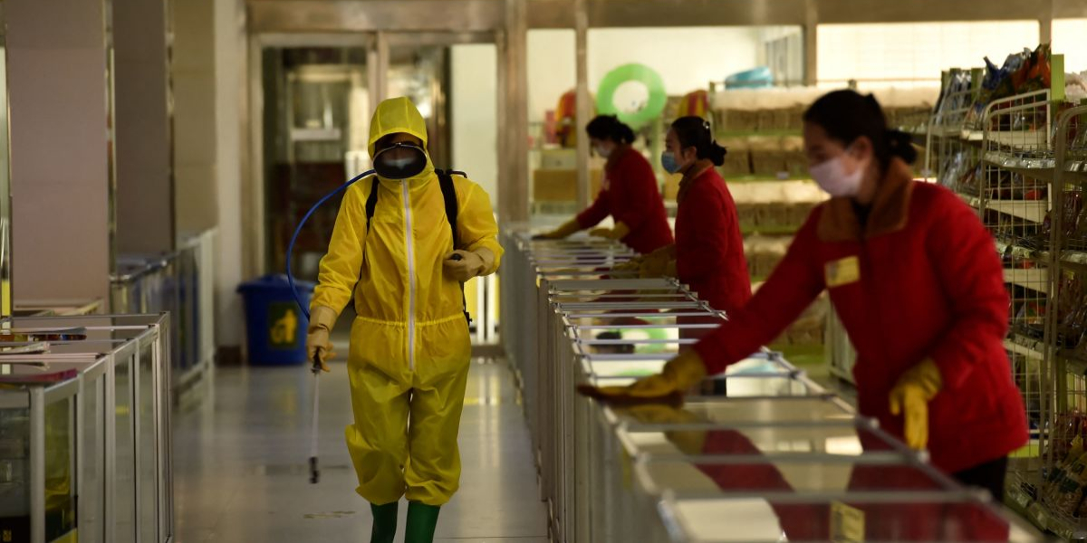 North Korea: 'First' Covid case leads to strict lockdown over the nation