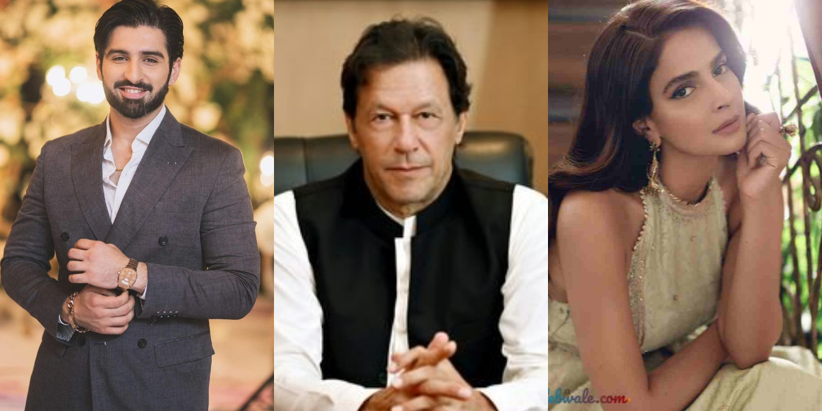 Pakistani celebrities show their support for Imran Khan's long march