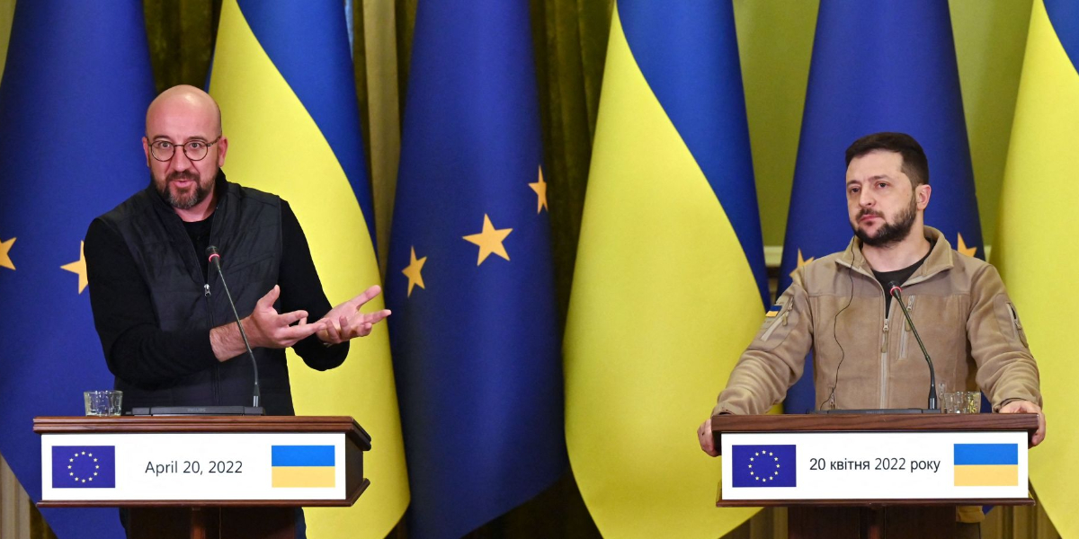 Michel and Zelensky discuss Ukraine's progress toward EU membership