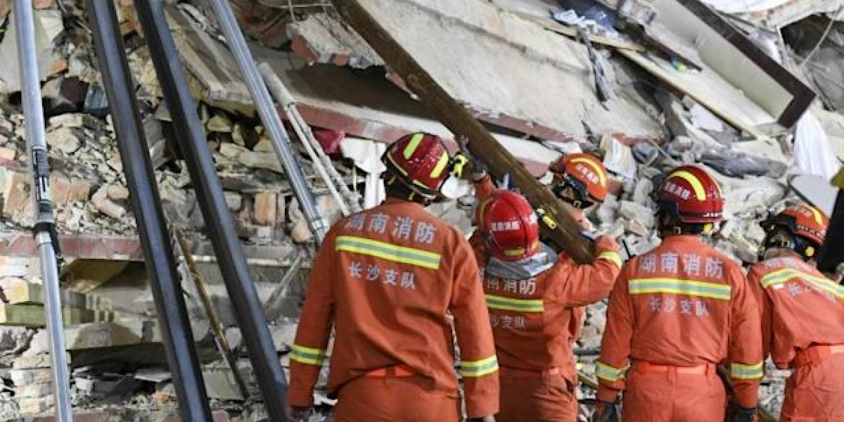 China building collapse