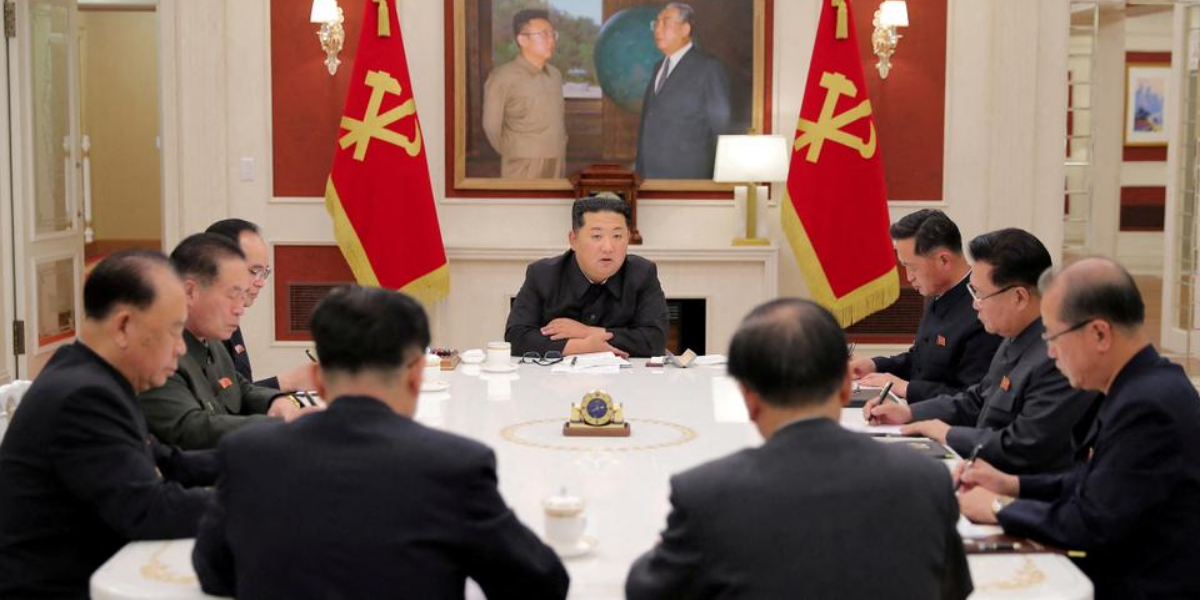 North Korean leader Kim UN blasts officials for their "immaturity" in dealing with the COVID epidemic