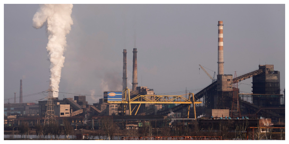 Ukraine steel plant