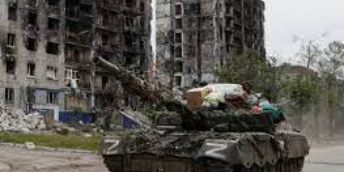 Russia is shelling eastern cities in an attempt to encircle Ukraine's military