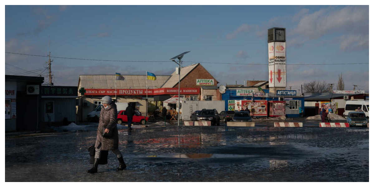 Ukrainian City Near Russia Border