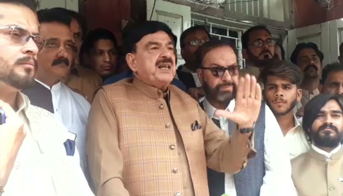 sheikh rashid long march
