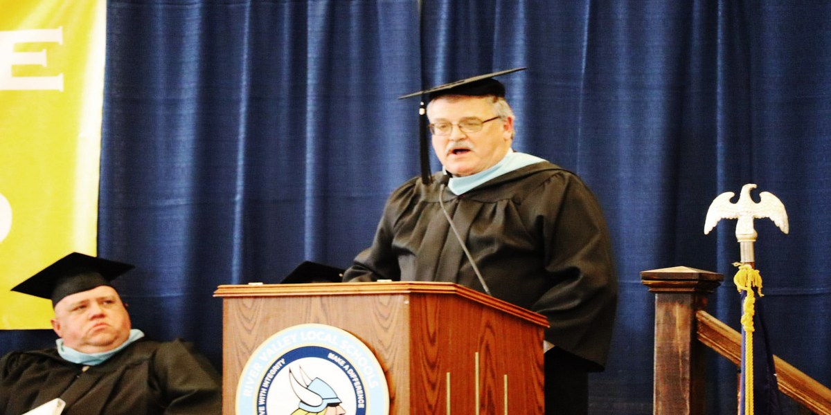 Outrage at a 'hateful' anti-LGBTQ graduation speech
