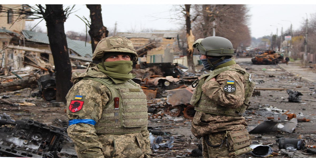 Russian bombardment