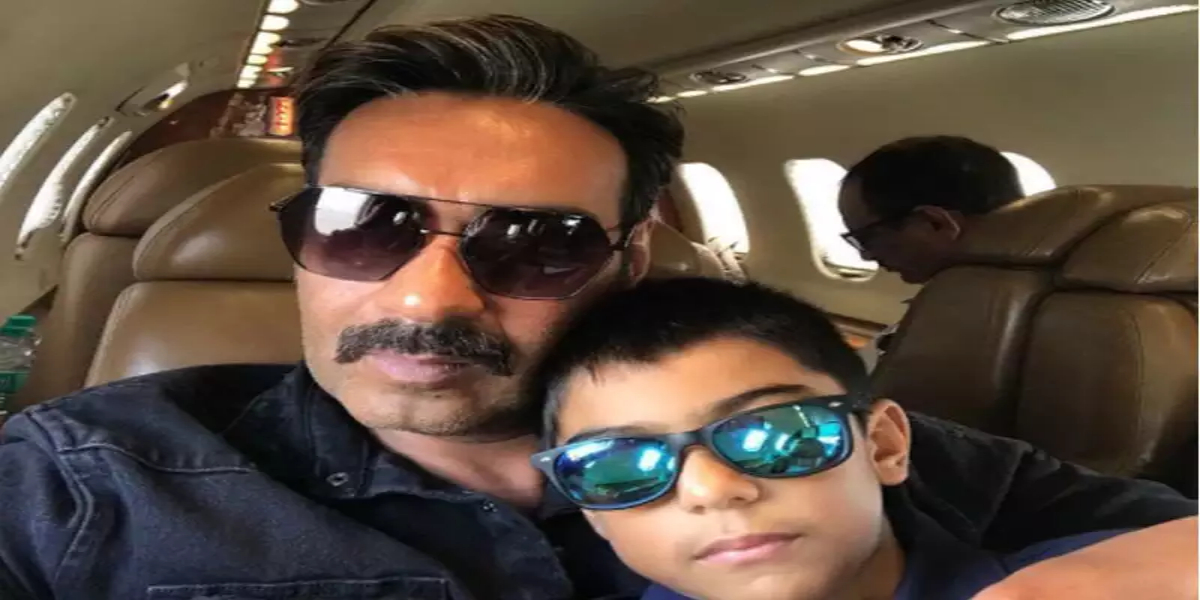 Ajay Devgyn shared a picture with Yug reminiscing times with his father