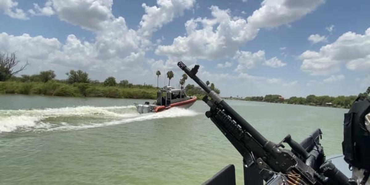 Illegal immigration during tour to southern border
