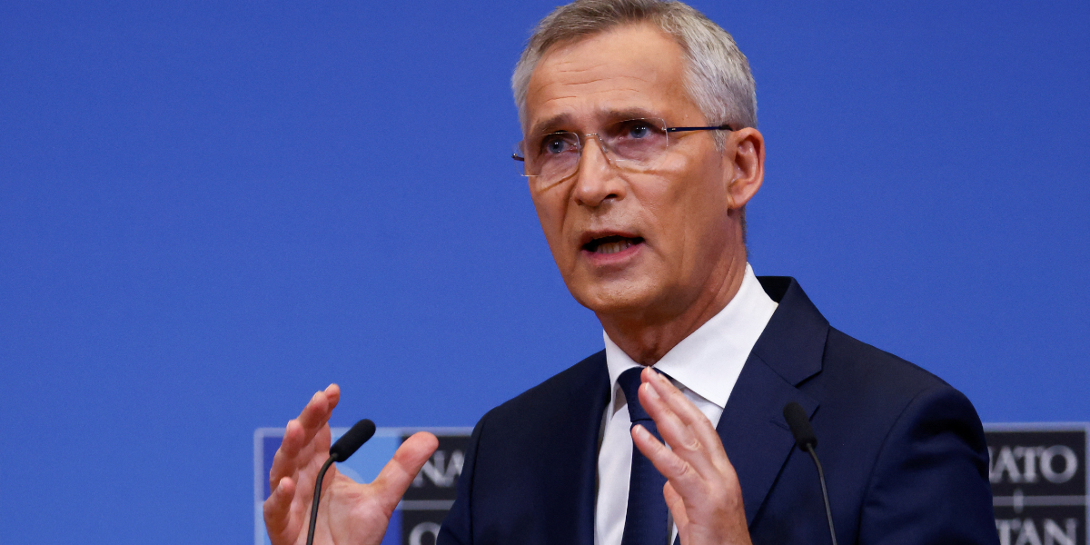  NATO's Stoltenberg