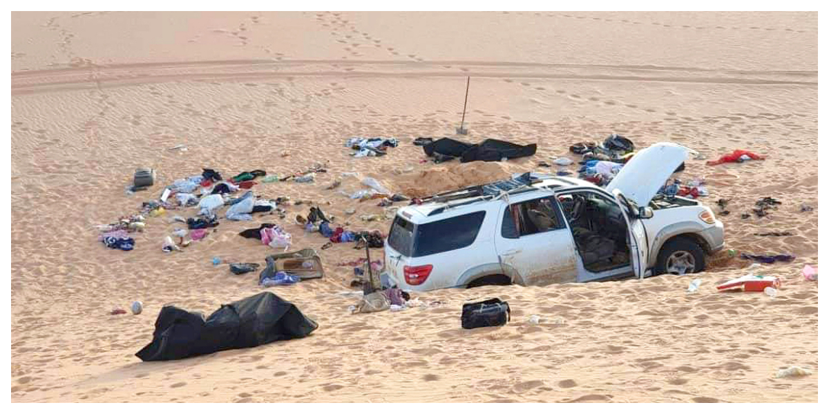 Libya desert
