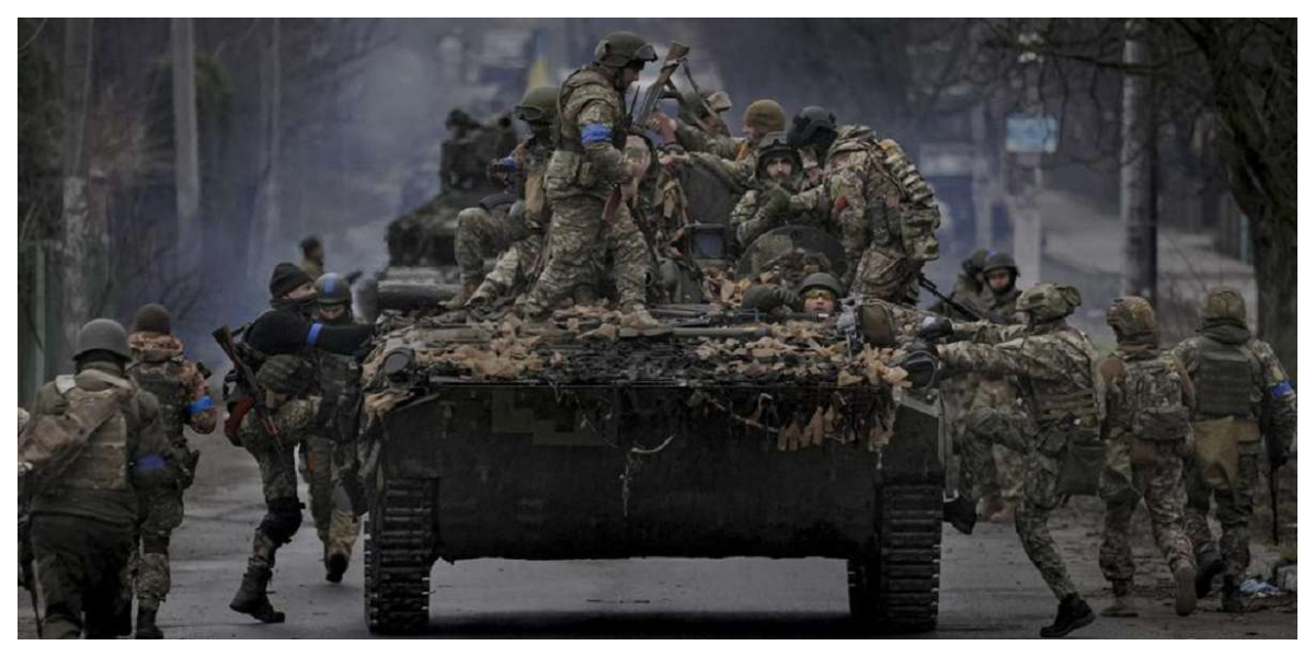 Ukrainian soldiers