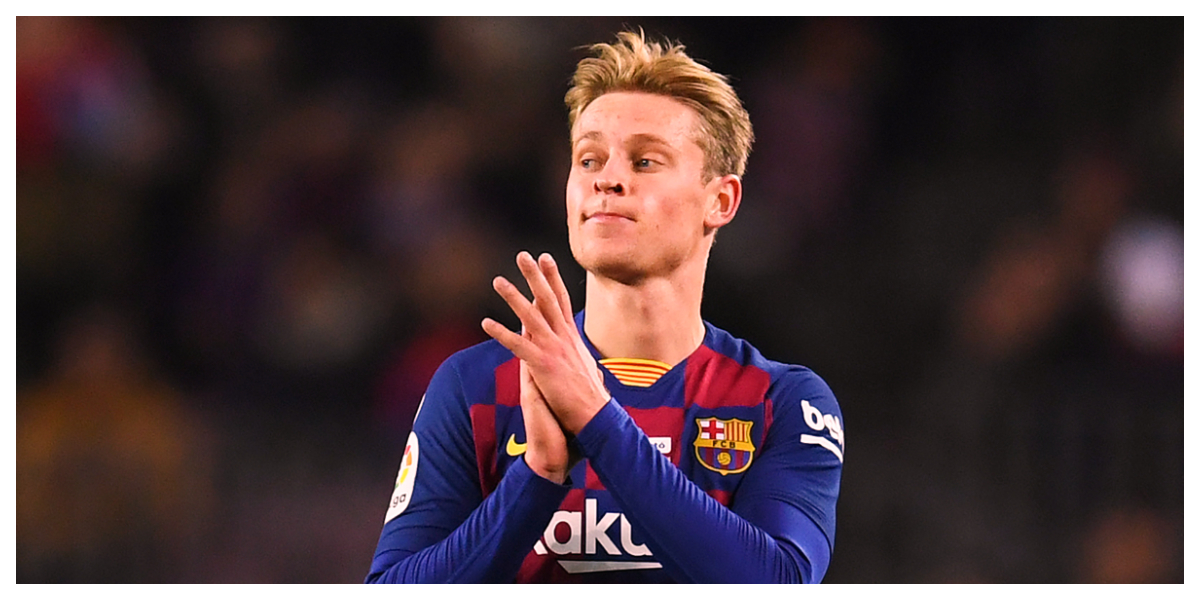 Frenkie de Jong Barcelona midfielder is going to be signed by Man Utd