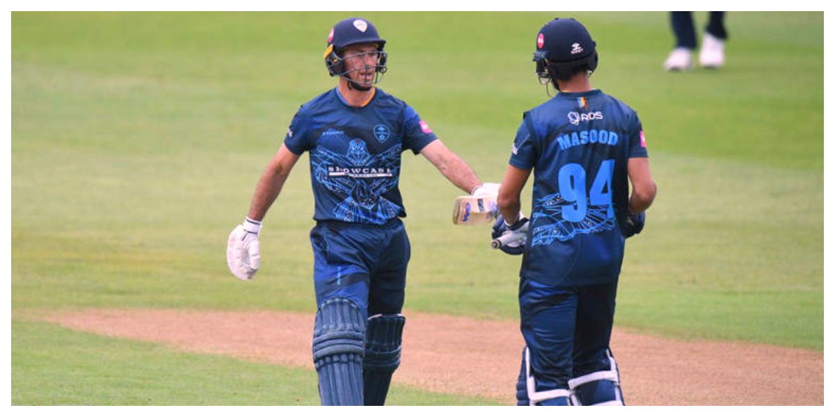 Wayne Madsen and Shan Masood keep Derbyshire on track