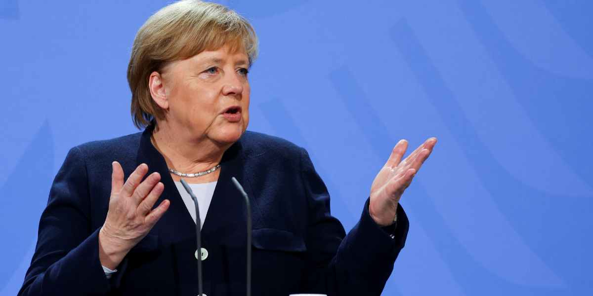 Germany's Merkel expresses support for Ukraine after being chastised