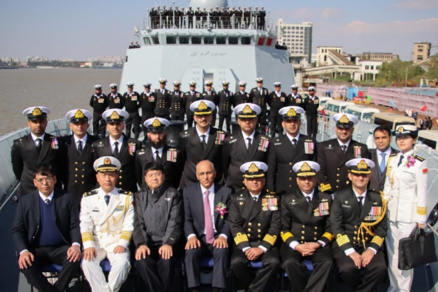 ceremony of the second P-054 / A frigate