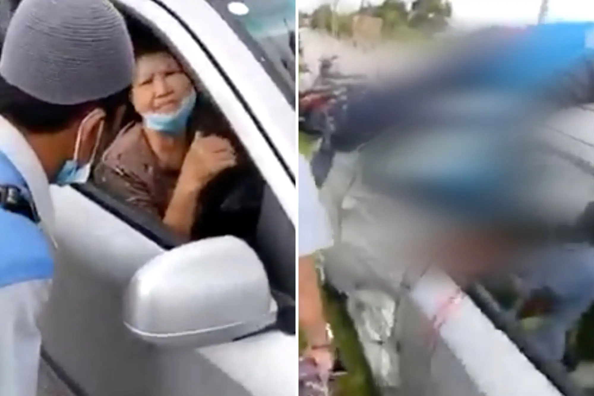 driving with a dead biker
