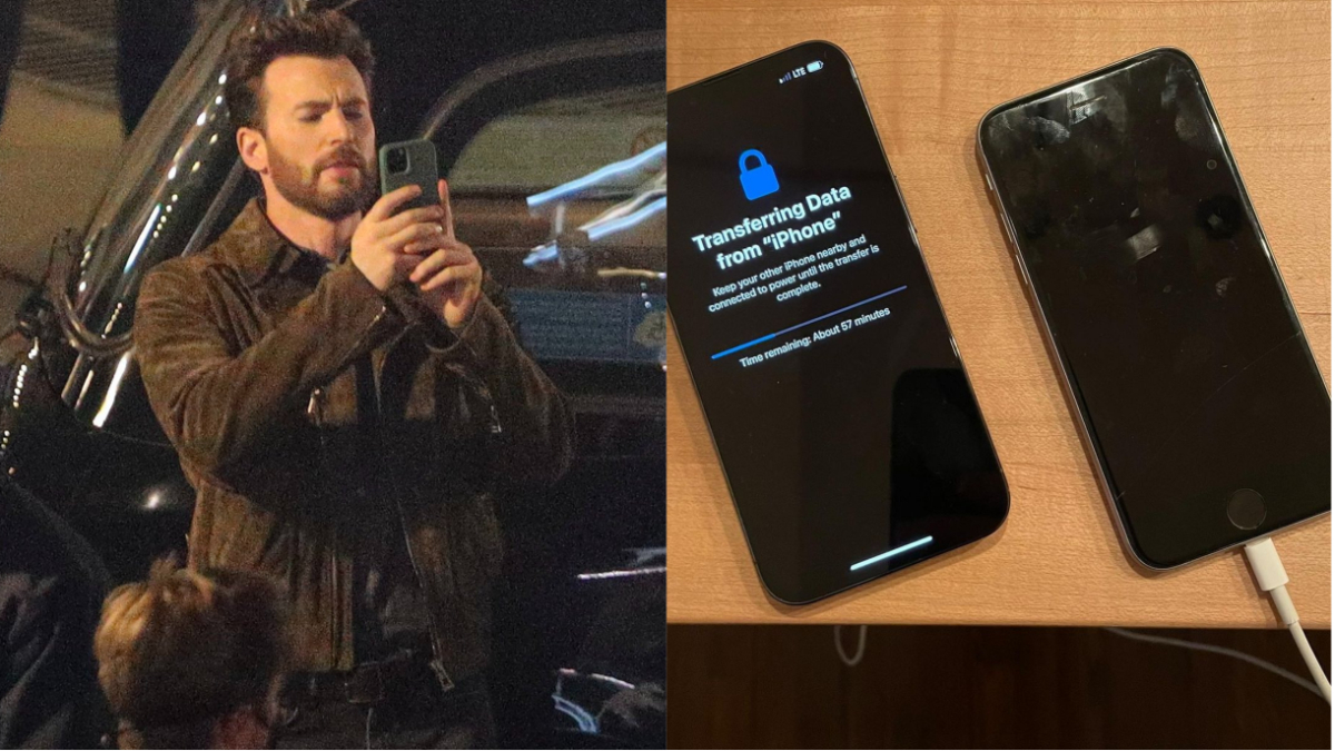 Chris Evans eventually switches to an iPhone 6s