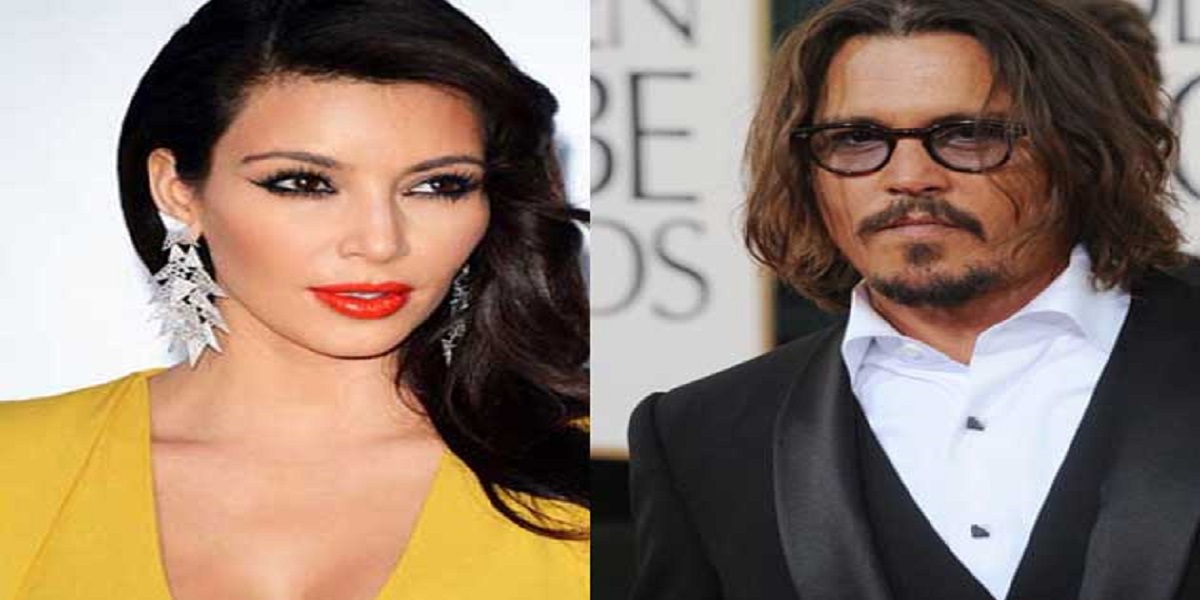 Johnny depp Kim Kardashian