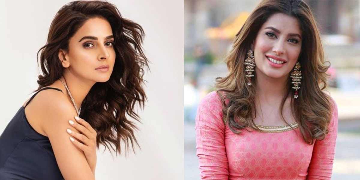 saba qamar and mehwish hayat