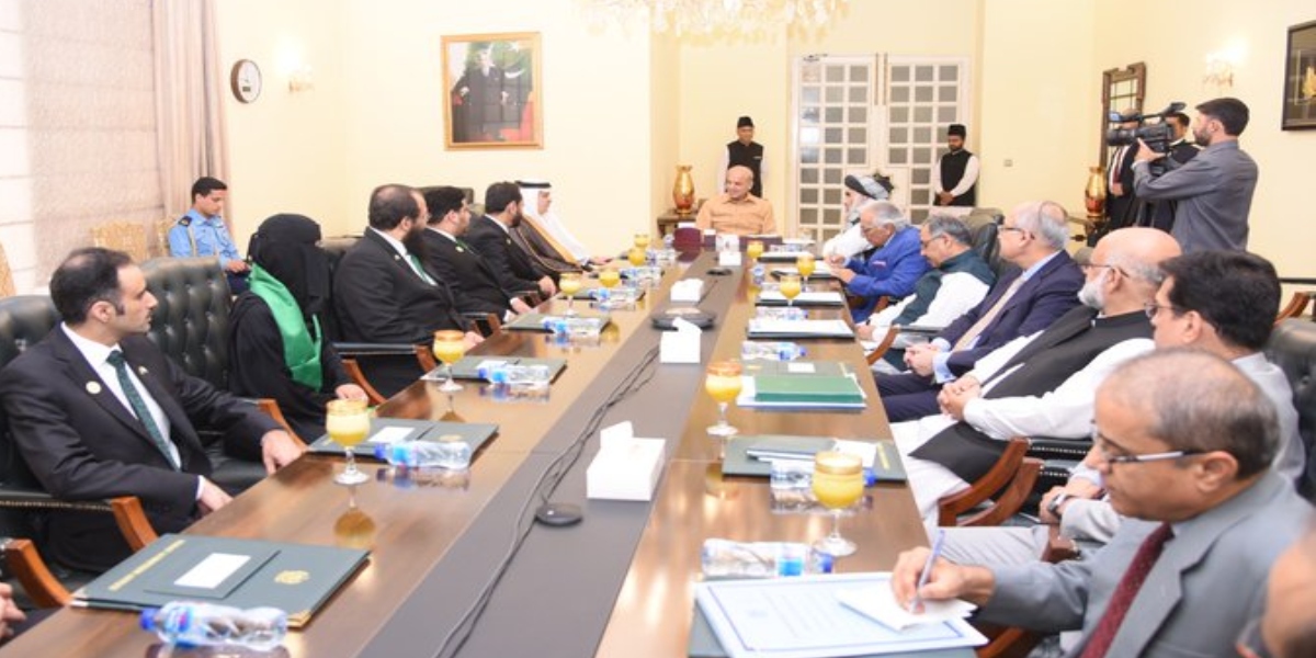The prime minister was talking to ‘Road to Makkah’ project team.