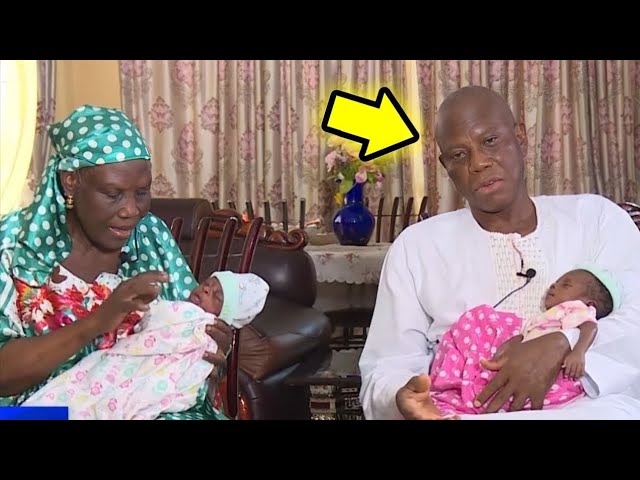 woman fives birth at 68