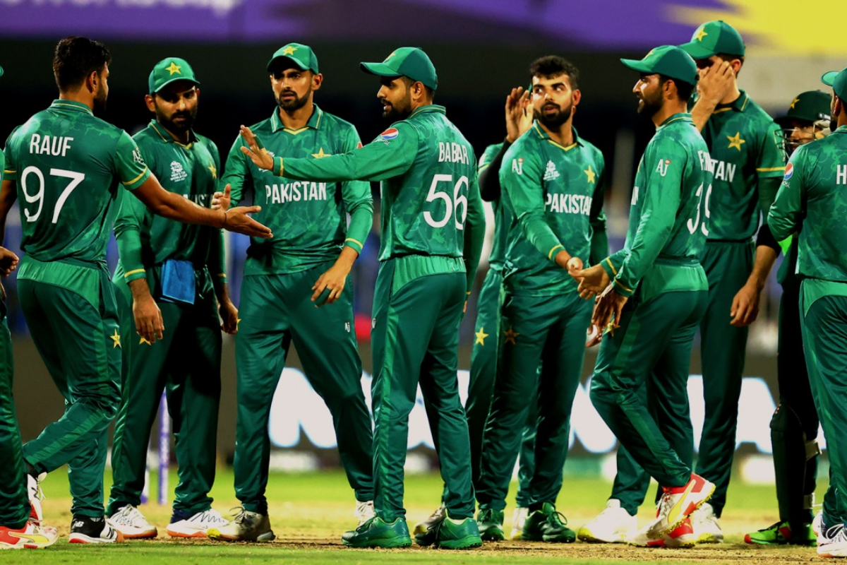 green shirts