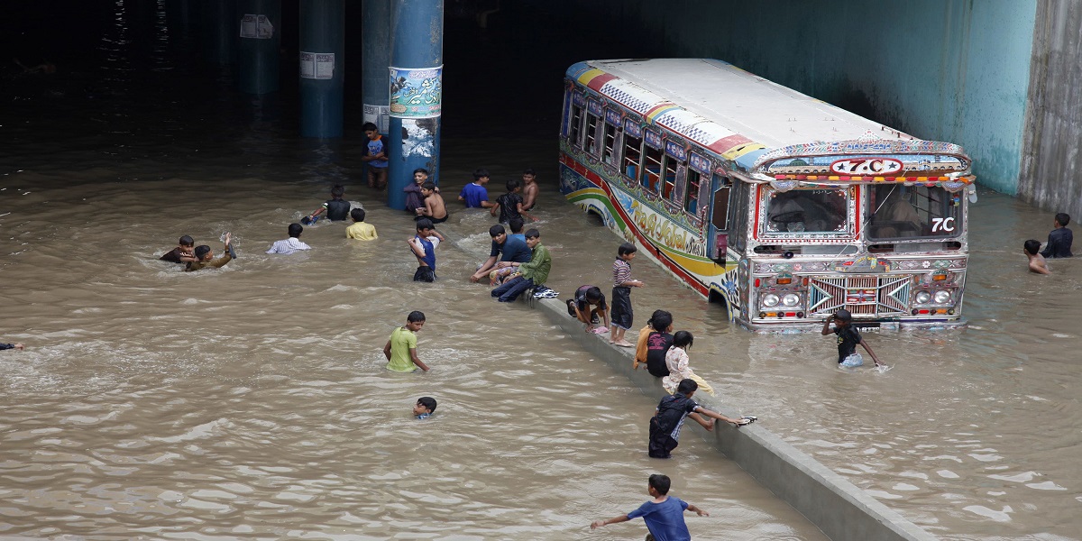 Monsoon rains