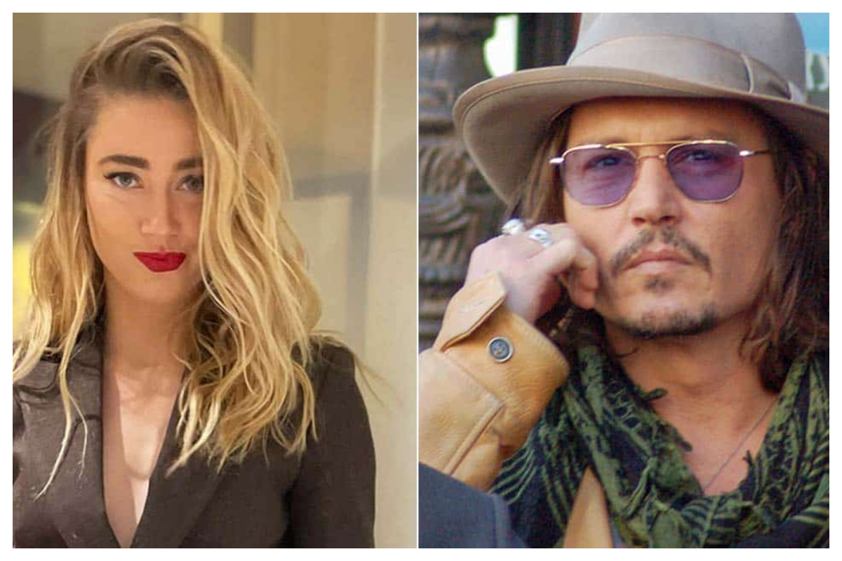 Johnny Depp and Amber Heard 