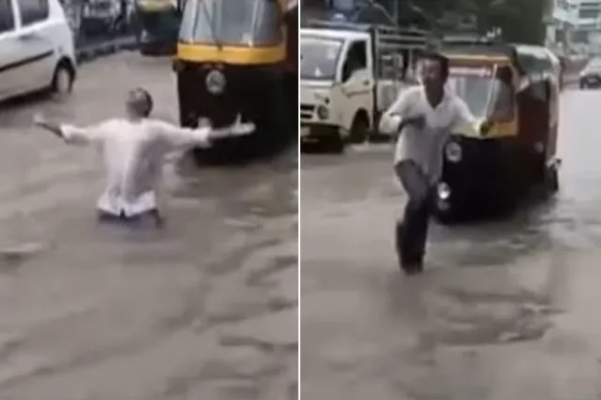 auto driver dancing