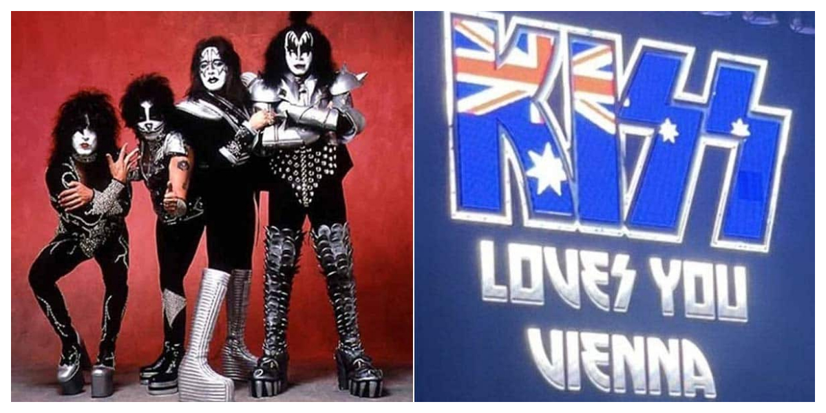 The rock band "KISS" 