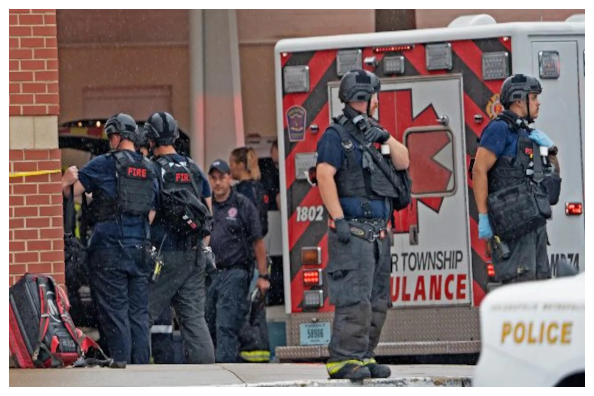 Gunman killed Three