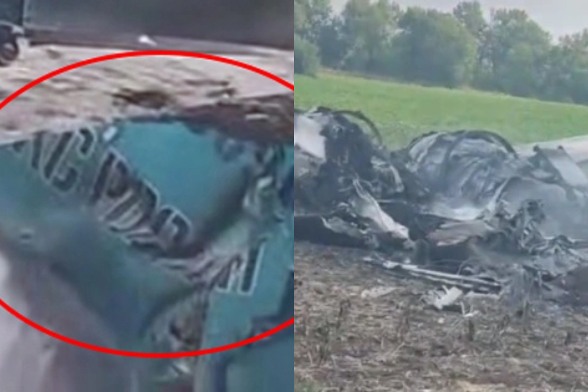 RUSSIA shot down one of its own Su-34
