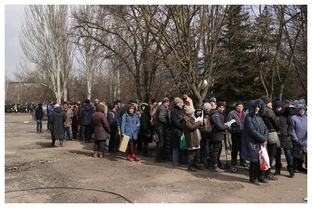 Zaporizhzhia checkpoint