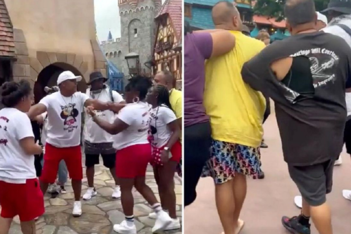 shocking fight