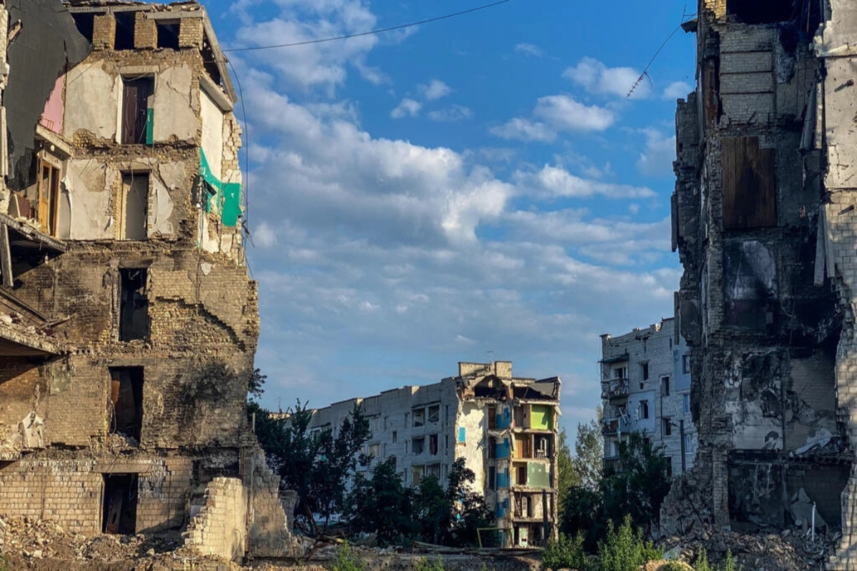 russian shelling