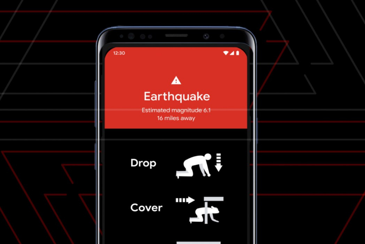 google earthquake