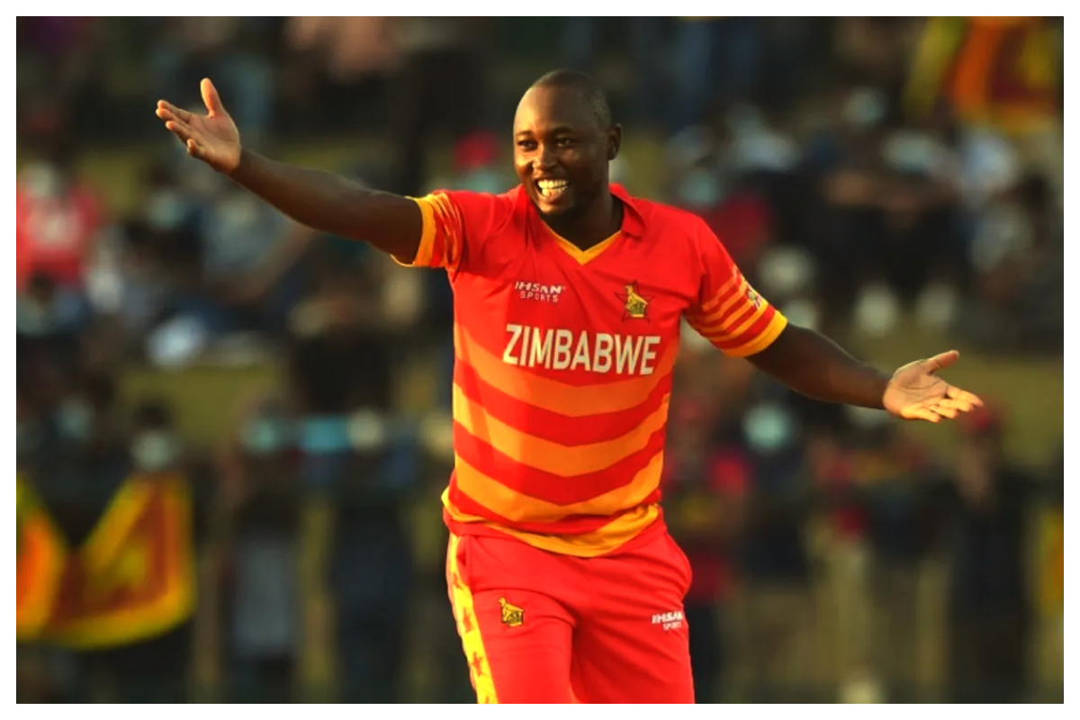 Tendai Chatara fractured his collarbone in a World Cup qualifier