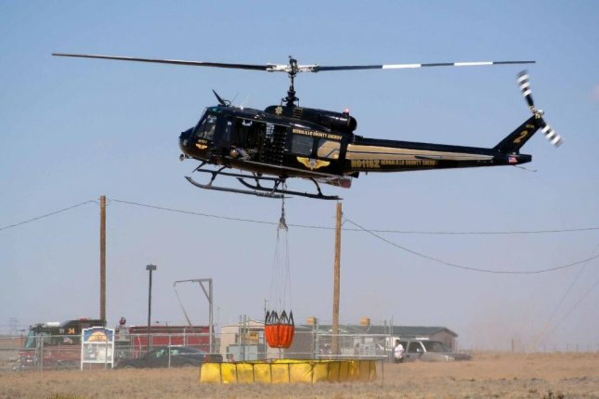 sheriff's helicopter