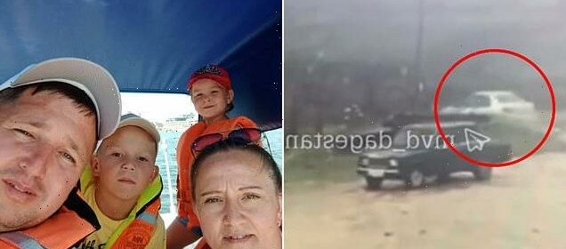 Family of four tragically plunges
